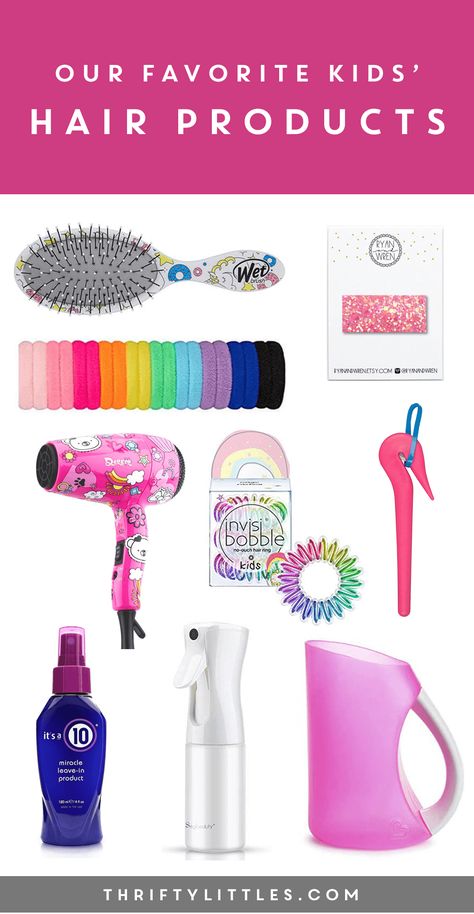 Favorite Hair Products, Best Hair Brush, Kids Fashion Inspiration, Hair Kit, Detangler Spray, Toddler Hairstyles Girl, Morning Run, Hair Supplies