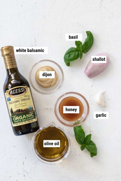 This white balsamic dressing recipe gives life to any salad! I always have a batch ready to go in the refrigerator. #dressing #balsamic #salads White Balsamic Vinaigrette Dressing, Vinegrette Dressing, Balsamic Vinegrette, White Balsamic Dressing, Balsamic Dressing Recipe, White Balsamic Vinaigrette, Balsamic Vinaigrette Dressing, White Balsamic, White Balsamic Vinegar