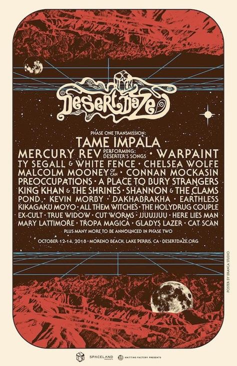 Connan Mockasin, Ty Segall, Indie Festival, Festival Logo, Music Festival Poster, Festival Flyer, Color Key, Tame Impala, Music Fest