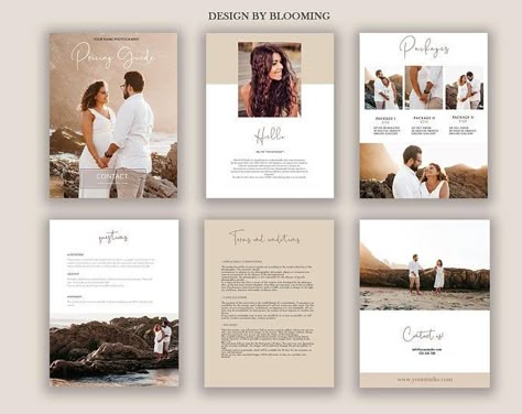 Etsy Ads, Foto Doctor, Wedding Pricing Guide, Photography Pricing Template, Photography Price List, Photoshop Template Design, Photographer Templates, Pricing Guide Photography, Photography Marketing Templates