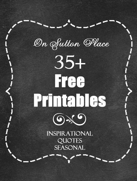 Wax Paper Transfers, Sutton Place, Printables Freebies, Scrapbook Printables, Chalkboard Art, Free Things, Printable Labels, Printable Quotes, Free Fonts