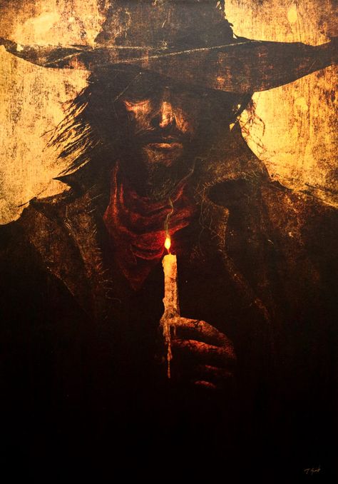 Outlaw Magic: The Subtle Art of Living Outside the Rules Western Gunslinger Art, جوني ديب, Western Artwork, Cowboy Aesthetic, The Dark Tower, West Art, Cowboy Art, 판타지 아트, Western Art