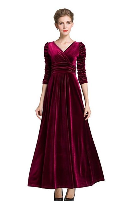 Velvet V-Neck Dress By: MedeShe     #bridesmaids #bridesmaidsdresses #bridalparty #amazon #amazonfinds #amazonfashion Plus Size Long Dresses, Blue Clothing, African Maxi Dresses, Velvet Maxi Dress, Velvet Maxi, Bridesmaid Party, Bodycon Dress Parties, Dress Measurements, Dress Cuts