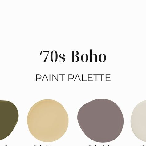 Sherwin-Williams on Instagram: "Retro character meets modern makeover. Save our '70s Boho Color Collection palette featuring the September Color of the Month, Palm Leaf SW 7735, and its nostalgic coordinating shades.
.
WHY WE LOVE IT:
“Vintage is back in a big way. By using versatile, fun shades, we can toe the line between timeless and on-trend without sacrificing style.”
- Sue Wadden, Sherwin-Williams Director of Color Marketing
.
GET THE LOOK:
> Choose furniture with curved silhouettes
> Experiment with checkerboard tile
> Incorporate natural textures like macramé

STYLING CUES:
> Organic Textiles
> Handmade Accessories
> Modern Finishes" Bohemian Mood Board, Checkerboard Tile, September Colors, Color Of The Month, Boho 70s, Retro Character, Boho Color, 70s Boho, Paint Colours