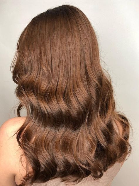 Colours For 2023, Coffee Hair Color, Brown Hair Colours, Hazelnut Hair, Balayage Hair Copper, Hair Color Brown Chestnut, Brown Hair Color Shades, Caramel Brown Hair, Warm Brown Hair