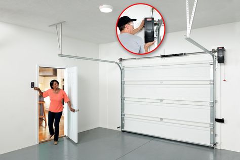 Side Mount Garage Door Opener, Best Garage Door Opener, Garage Door Opener Installation, Smart Garage Door Opener, Best Garage Doors, Garage Door Springs, Diy Dresser Makeover, Garage Service Door, Diy Accent Wall