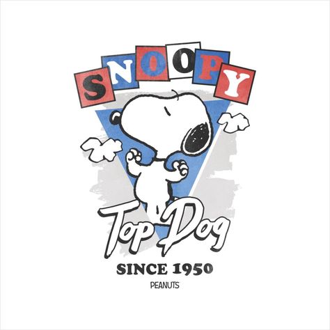 Peanuts Snoopy Top Dog Since 1950 Mens Hooded SweatshirtHeavy cotton classic fit adult Gildan t-shirt with taped neck and shoulders, pre-shrunk jersey knit and quarter-turned to eliminate creases. Fabric - 100% Cotton (Heather Grey, 90% cotton 10% polyester)Weight - White 175gsm, Colours 185gsmWashing Instructions - Machine wash low 30°. Do not bleach. Tumble dry low. Do not iron print area. Do not dry clean. Officially licensed Peanuts product, in collaboration with All+Every. Fast dispatch str 1950 Men, 1950 Women, Sufjan Stevens, Snoopy Wallpaper, Tshirt Printing Design, Snoopy Quotes, Snoopy Pictures, Snoopy Love, Charlie Brown And Snoopy