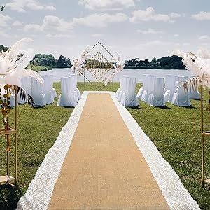 Rustic Aisle Runner, Burlap Aisle Runner Wedding, Burlap Aisle Runner, Ceremony Decorations Outdoor, Wedding Aisle Runner, Wedding Ceremony Decorations Outdoor, Wedding Runner, Aisle Runner Wedding, Weddings By Color