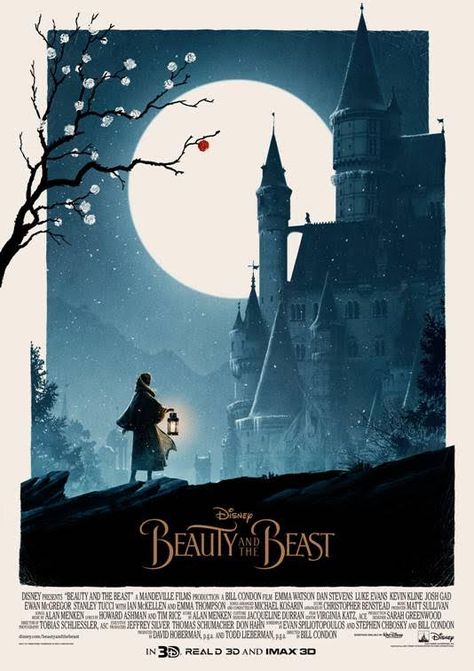 Beauty and the Beast (alternative) - DigitalSpy.com Matt Ferguson, Beauty And The Beast Art, Disney Movie Posters, The Beast Movie, Beauty And The Beast Movie, Alternative Disney, Images Disney, Disney Posters, Film Disney