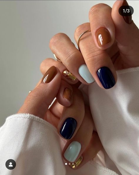 Short Thanksgiving Nails, Kutek Disney, February Nails, Plaid Nails, Smink Inspiration, Minimal Nails, Makijaż Smokey Eye, Thanksgiving Nails, Shellac Nails