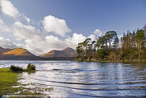 Keswick, England | Friar's Crag, Keswick, Cumbria | England Lake District Walks, Cumbria England, Derwent Water, Lake District England, Modern Impressionism, British Countryside, The Lake District, English Countryside, Cumbria