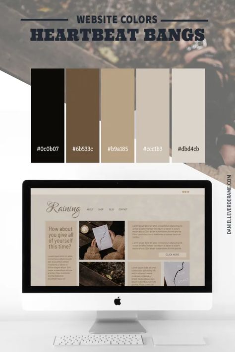 Moody Colors for Artistic Website Designs - Danielle Verderame Newspaper Color Palette, Website Color Themes, Old Yearbooks, Moody Colors, Yearbook Covers, Website Design Wordpress, Pantone Colour Palettes, Colour Theme, Wordpress Theme Design