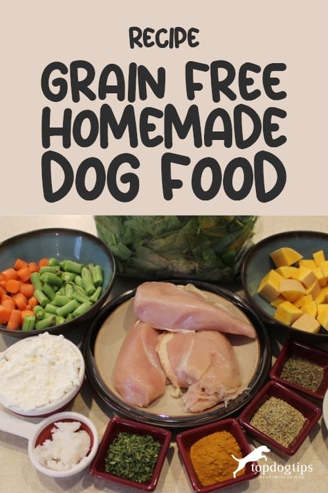 Grain Free Dog Food Recipe Homemade, Homemade Dog Food Supplements, Homemade Dog Food With Pumpkin, Home Made Dog Food For Senior Dogs, Home Cooked Dog Food Recipes, Dog Food With Pumpkin, Dog Food Recipes Grain Free, Grain Free Dog Food Recipe, Dry Dog Food Recipes