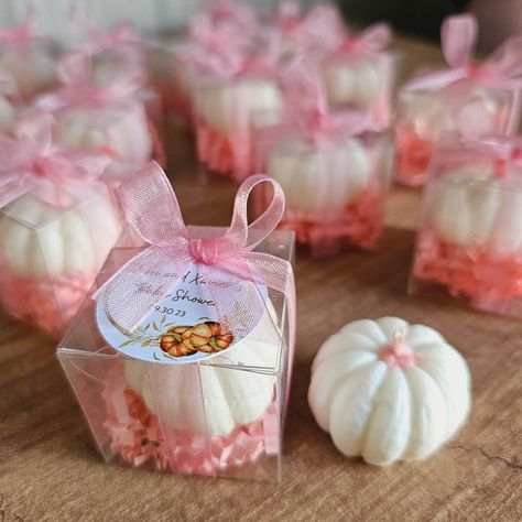 Pink Pumpkin Baby Shower Favors Pink Pumpkin Candle Favors - Etsy Baby Shower Earthy Theme, Little Pumpkin Baby Shower Centerpieces, Fall Baby Shower Party Favors, Halloween Baby Shower Party Favors, Little Pumpkin On The Way Baby Shower Ideas, Pink Pumpkin Baby Shower Theme, Party Favors Baby Shower Girl, Pumpkin Baby Shower Theme Girl Centerpieces, Pink Fall Baby Shower Ideas