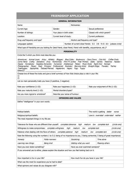 New Friend Application, Real Friend Application, Side Dude Application, Sneaky Link Application Form, Friendship Application Form, Relationship Application Form, Friend Application Template, Friends With Benefits Application Form, Best Friend Application Form