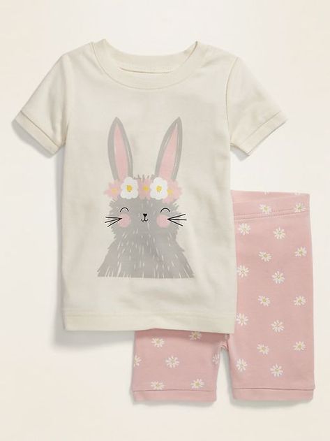 Bunny Graphic, Stylish Kids Outfits, Easter Gifts For Kids, Paper Towel Rolls, Stylish Kids, Girls Pajamas