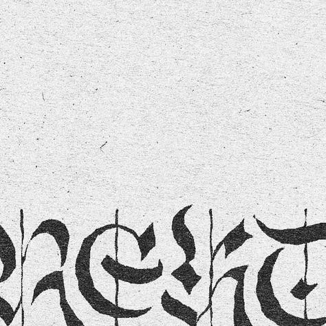 Szymon Czajka on Instagram: "#rekt #wrecked #typography #calligraphy #letters #gothic #design #raw" Calligraphy Card Ideas, Concrete Typography, Creepy Typography, Letter Card Design, Gothic Graphic Design, Artist Moodboard, Gothic Words, Posters Album Covers, Gothic Typography