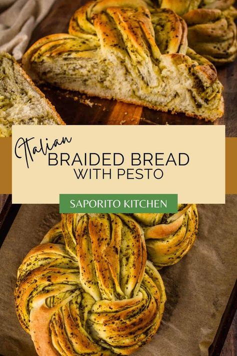 Braided Italian Bread, Savory Braided Bread, Savory Bread Loaf Recipes, Gourmet Bread Recipes, Hand Kneaded Bread Recipes, Christmas Bread Recipes Gift Ideas, Italian Baked Goods, Bread Flavours, Italian Bread Recipes Homemade