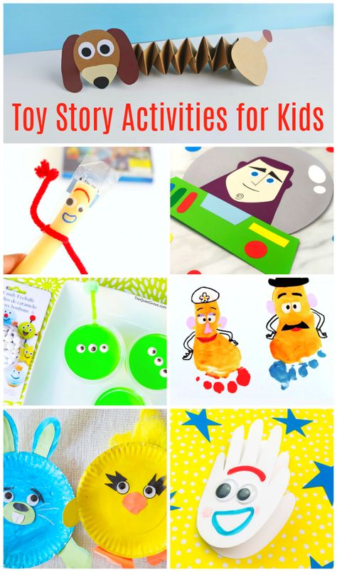 Lightyear Party Ideas, Toy Story Activities, Story Activities For Kids, Lightyear Party, Buzz Lightyear Party, Disney Crafts For Kids, Toy Story Crafts, Snack Ideas For Kids, Story Crafts