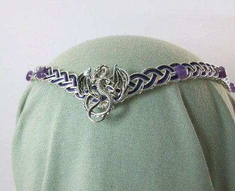 Celtic Weave, Dragon Princess, Targaryen Aesthetic, Gra O Tron, Headpiece Jewelry, Head Jewelry, Dragon Jewelry, Fantasy Jewelry, Tiaras And Crowns