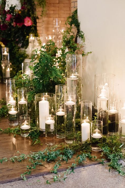 Rustic Wedding Decorations, Budget Ideas, May Weddings, Wedding Aesthetic, Southern Weddings, Miami Wedding, Floating Candles, Wedding Mood, Glass Vases