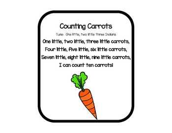 Carrot Songs Preschool, Counting Carrots Preschool, Fruit Songs For Preschoolers, Plant Song, Garden Preschool, Toddler Vegetables, November Lesson Plans, Fruit Song, Cooking Activities