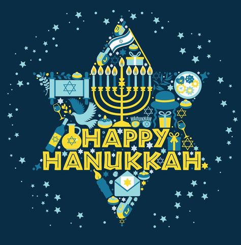 Hanukkah Symbols, Happy Hannukah, Hanukkah Greeting, Jewish Hanukkah, Menorah Candles, Traditional Invitation, Jewish Symbols, Holiday Banner, Holiday Background