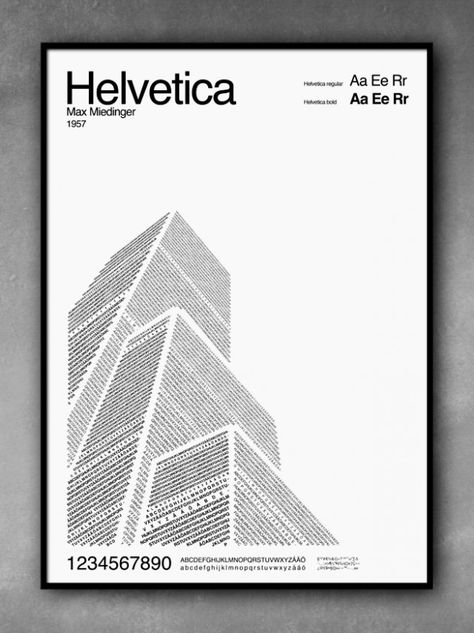 Typography Art, Helvetica city by POP Construction Poster Design, Construction Advertisement, Helvetica Typography, Create Poster, Typeface Poster, Typography Magazine, Cv Inspiration, Plakat Design, Typography Layout