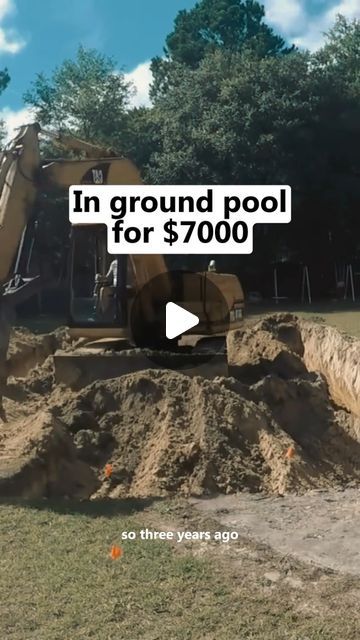 Harry Thomeson | In ground pool for $7000 #viral #foryou #tip #dreamhouse #housetour #foryoupage #pool #penthouse | Instagram On Ground Pool Ideas, Nice Above Ground Pool Ideas, In Ground Pool Ideas, Pool Penthouse, Diy Inground Pool, Utah House, In Ground Pool, Pool Diy, Best Above Ground Pool