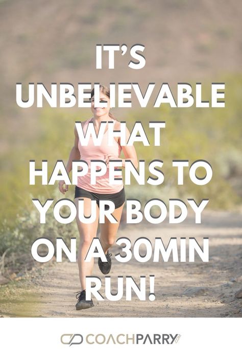 A detailed look at what happens to your body and what health benefits you gain throughout just 30 minutes of running. Benefits Of Running, Ultra Marathon, Half Marathon Training, Body On, What Happened To You, Marathon Training, Race Day, Cross Training, Strength Training