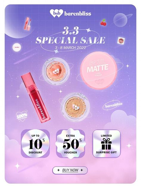 BNB Soul-Matte Loose Powder Viral Di TikTok (Shopee) Photoshop Brushes Free, Social Media Advertising Design, Banner Ads Design, Cosmetic Design, Contents Design, Print Layout, Beauty Design, Sale Banner, Web Layout