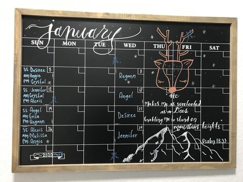 January Chalkboard Calendar Ideas, Calendar Ideas January, January Chalkboard Calendar, January Chalkboard Ideas, Chalkboard Calendar Ideas, January Chalkboard, Calendar Chalkboard, Design Ideas Drawing, Calendar Design Ideas