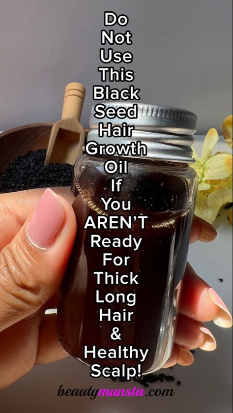 Oil For Hair Thickness, Sesame Seed Oil Benefits Hair, Diy For Hair Fall, Best Oils For Hair Growth Black, Diy Hair Thickener, How To Use Black Seed Oil For Skin, Black Seed Oil And Castor Oil, Chia Seed Hair Growth, Black Tea For Hair Growth