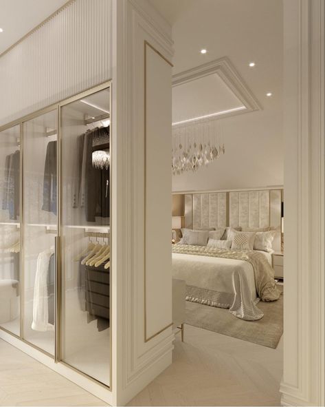 Dream Closet Design, Luxury Room Bedroom, Luxury Closets Design, Modern Luxury Bedroom, Casa Vintage, Luxury Bedroom Master, Dream House Rooms, Ideas Living Room, Luxury Rooms