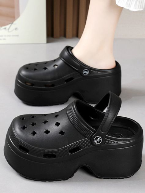 Croc heels