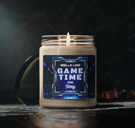 17.95 USD Video Game Candle Personalize Name Candles Gamer Gift for Him Gaming Candles Home Decor Game Time Custom Gifts for Son or Husband 🎮 Set the Mood with Game-Inspired Ambiance! 🕯️ Introducing our "Smells Like Game Time for (personalize)" Candle – a personalized gift that brings the essence of gaming to life in the most immersive way! 🔥🎁 🕯️ Aroma Adventure: Immerse your senses in the world of gaming with this scented candle. Crafted with a high-quality natural soy wax blend, it fill.. Gifts For Son, Video Game Design, Apple Harvest, Unique Candles, Personalized Candles, Game Time, Gamer Gifts, Custom Gifts, Natural Soy Wax