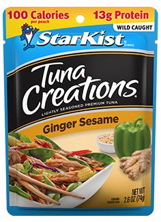 NEW Tuna Creations® Ginger Sesame Weight Watchers Diet Plan, Starkist Tuna, Canned Seafood, Dehydrated Onions, Lemon Pepper Seasoning, Store Food, Kitchen Stove, Lemon Pepper, Canned Food