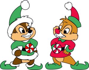 Chip And Dale Christmas, Christmas Logo, Chip N Dale, Christmas Vector, Chip And Dale, Premium Logo, Png Vector, Christmas Vectors, Christmas Wallpaper