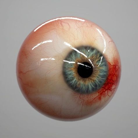 Eye Realistic, Resin Crafts, Running, Human