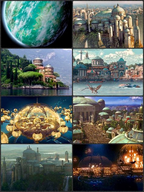 Planet Naboo Star Wars Naboo Star Wars, Star Wars Planets, Star Wars Background, Underwater City, Galactic Republic, Star Wars Concept Art, Landscape Concept, Star Wars Inspired, Star Wars Images