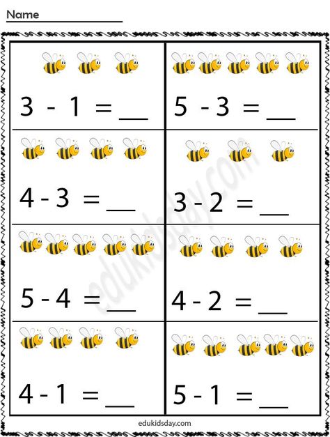 1st Grade Subtraction Worksheets - Printable for Free. Help your child learn subtraction with these fun and engaging worksheets. Includes a variety of problems to practice different subtraction Subtraction Worksheets Kindergarten, Free Subtraction Worksheets, Math 1st Grade, Subtraction Kindergarten, First Grade Math Worksheets, 1st Grade Math Worksheets, Subtraction Worksheets, Printable Math Worksheets, 1st Grade Worksheets