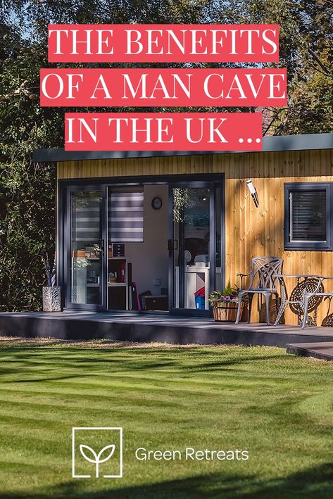 Need to know a little more before investing in a garden room? Get inspired with ways to create the perfect man cave garden room to suit your needs! Read all the benefits we've listed ... Shed Man Cave Ideas, Man Cave Bar Ideas, Outdoor Man Cave, Game Night Parties, The Perfect Man, Small Sheds, Cave In, Garden Rooms, What's Your Style