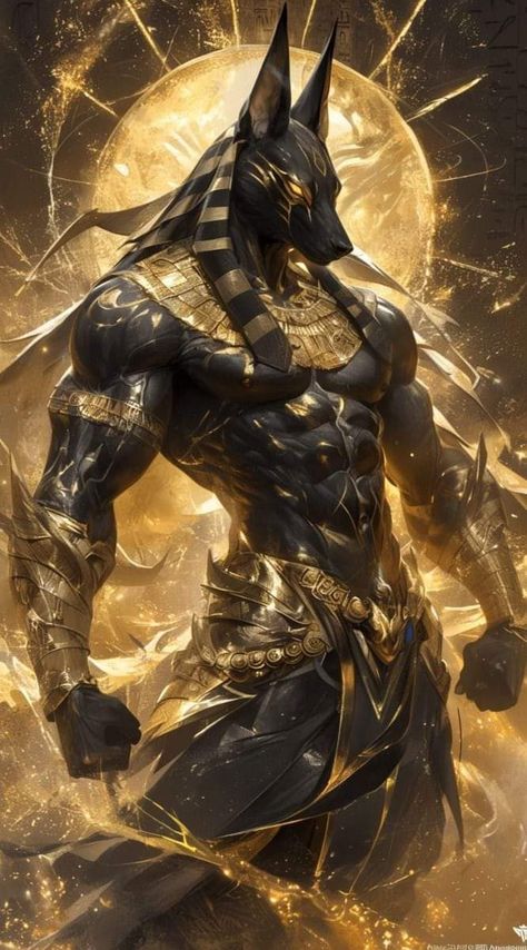 Lord Anubis, Anubis Wallpaper, Osiris God, Anubis Drawing, Anubis Art, Anubis Mask, Egyptian Warrior, African Superhero, Hand Tattoo Designs