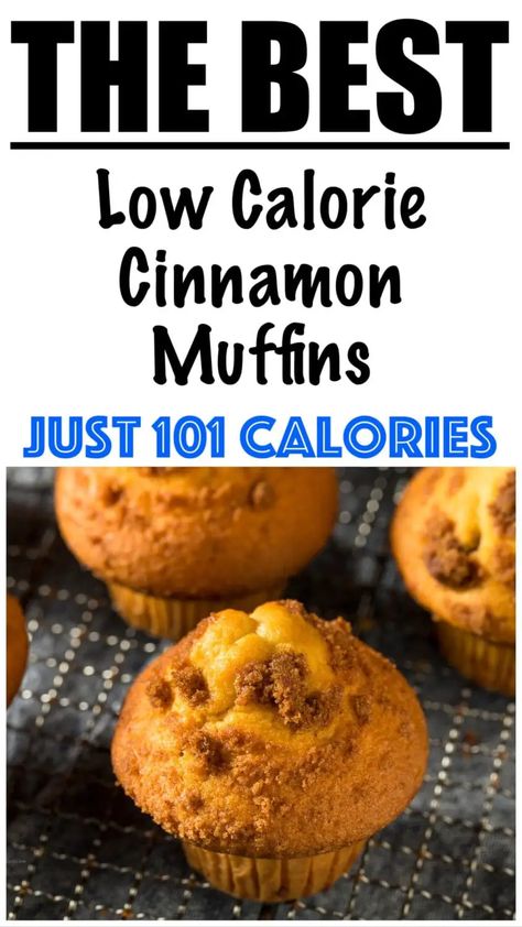 Low Carb Apple Cinnamon Muffins, Healthy Low Calorie Bread, Low Calorie Applesauce Muffins, Low Calorie Breakfast Bread Recipes, Low Calorie Cinnamon Recipes, Low Calorie Cinnamon Desserts, Low Calorie Oat Muffins, Low Calorie Chocolate Chip Muffins, Low Cal Muffin Recipes