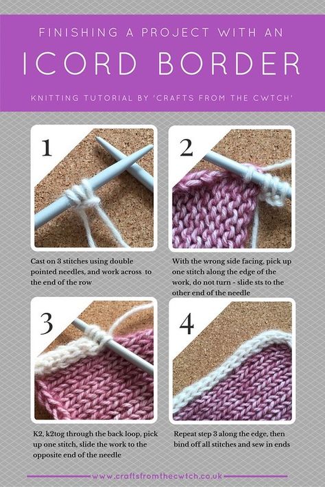 Knitting Hacks, Knitting Help, Knitting Stitches Tutorial, Knitting Basics, I Cord, Knitting Instructions, Crochet Borders, Knit Stitch Patterns, Knitting Tutorial