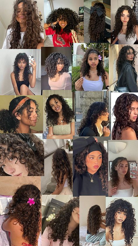 3c Hair Styles, Hair Styles For Teens, Formal Hairdos, Vacation Hair, Black Kids Braids Hairstyles, Cute Natural Hairstyles, 3c Hair, Hairstyle Examples, Mixed Curly Hair