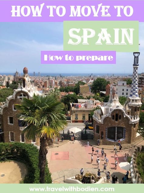 Moving To Barcelona, Dolores Park, Barcelona, Spain, Travel