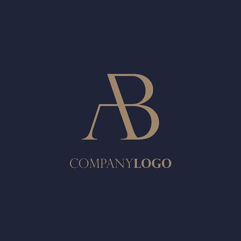 Ab Monogram Logo, Ab Logo, Pose Female, Logo Moodboard, Elegant Logo Design, Packaging Ideas Business, Pen Art Drawings, Logo Idea, Elegant Logo