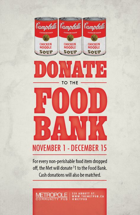 Foodbank Poster, Food Bank Poster, Flyers Example, Food Drive Poster, Food Pantry Donations, Donation Poster, Canned Food Drive, Drive Poster, Non Perishable Foods