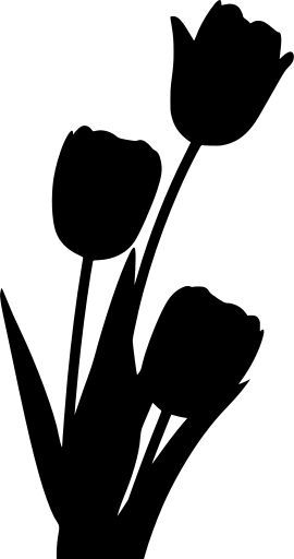 spring tulip flower - Free SVG Image vector clip art public domain Stencils Printables Templates, Fabric Paint Shirt, Mural Stencil, Silhouette Curio, Flower Silhouette, Stencils Printables, Art Jokes, Silhouette Clip Art, Silhouette Images